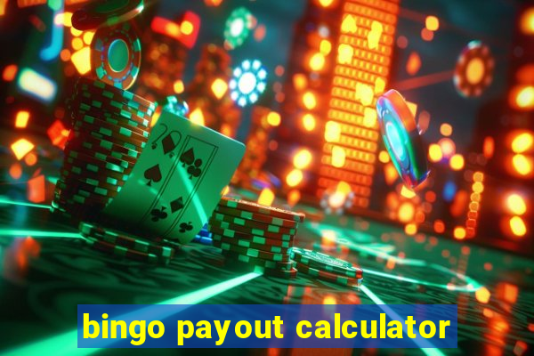 bingo payout calculator